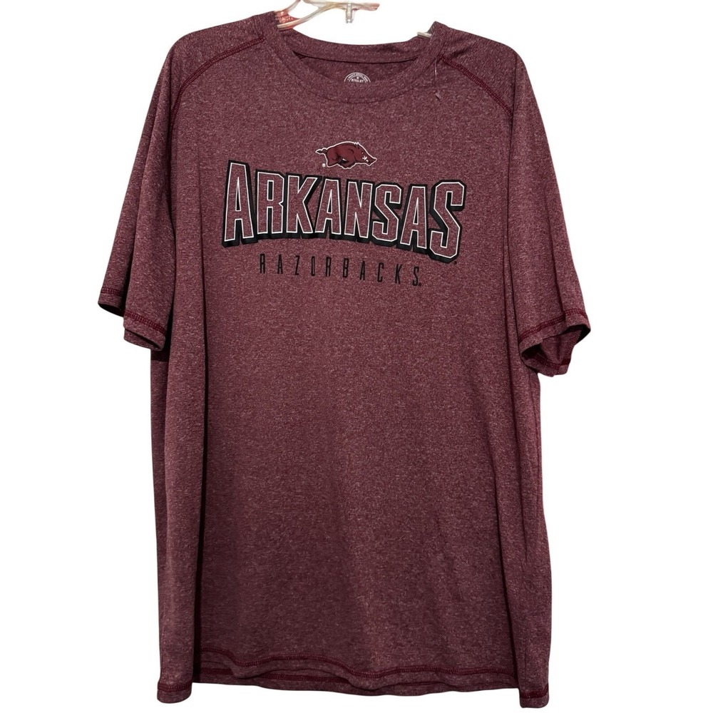 Arkansas Razorbacks Rivalry Threads T-Shirt‎ - Men's XL - Maroon Heather